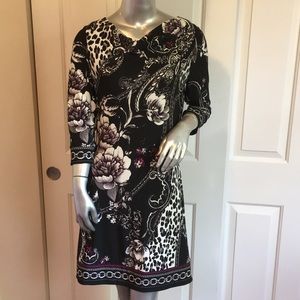 White House Black Market leopard print dress 👗